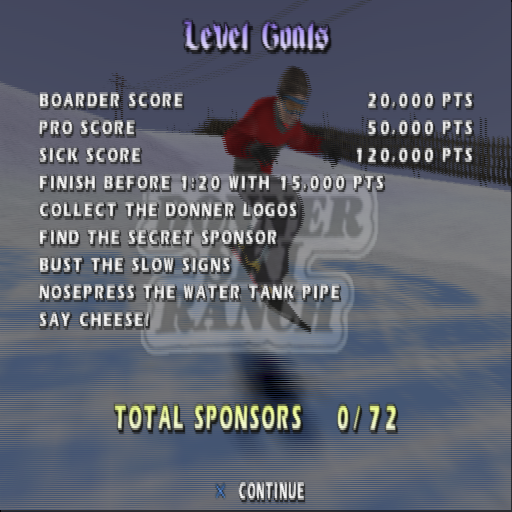 Shaun Palmers Pro Snowboarder screenshot 3 for Playstation 2